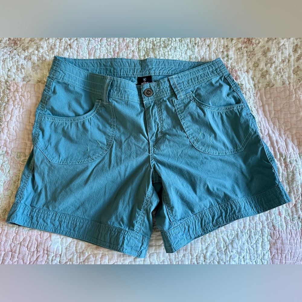 Kuhl Women's Teal Cargo Shorts